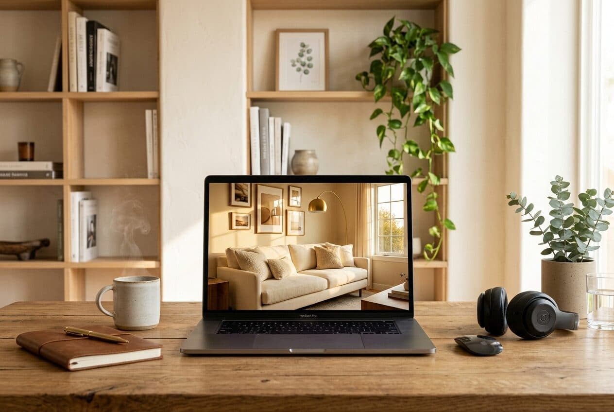 Personalized referral link surfaced inside the dashboard.